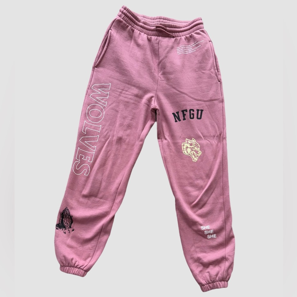 Darc Sport Pink Graphic Jogger Track Pants
